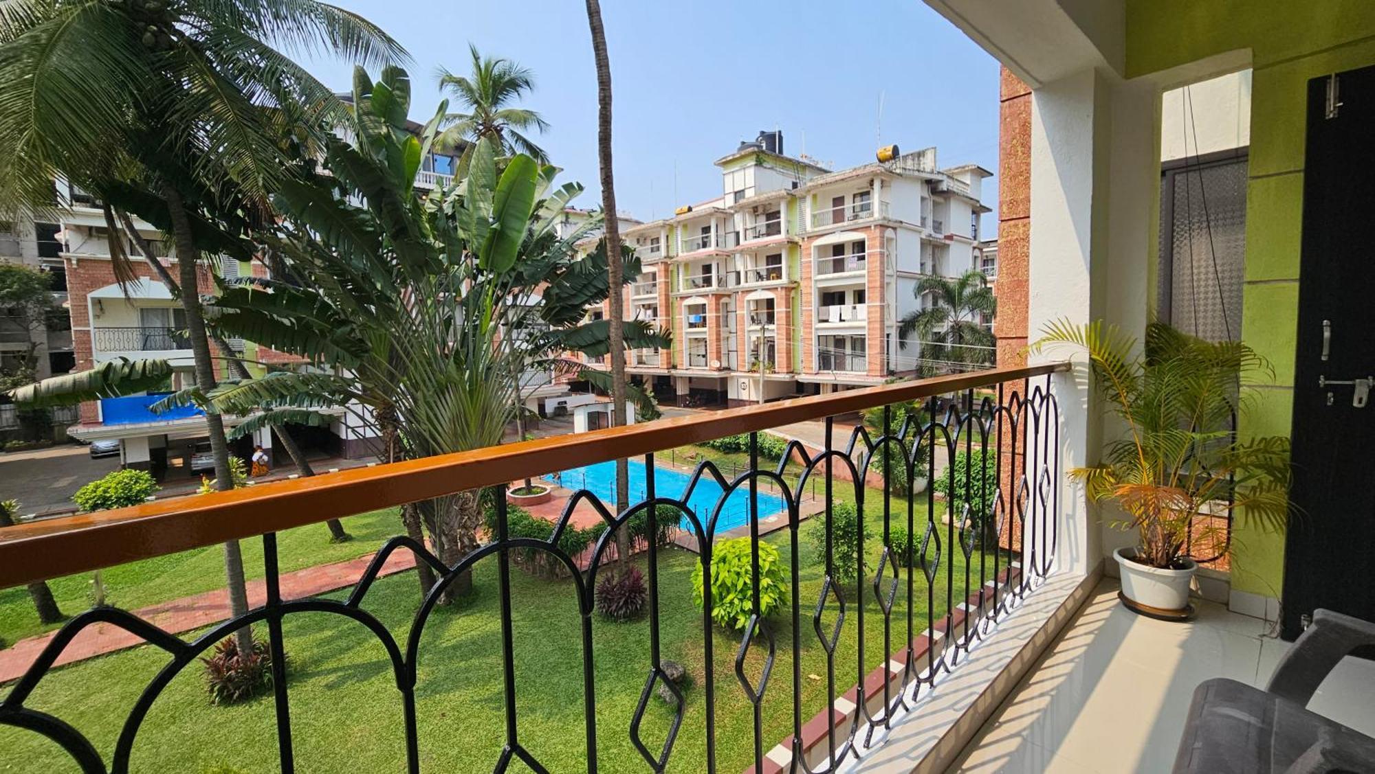 Amazing Pool View Candolim Goa 2Bhk Apartment Экстерьер фото